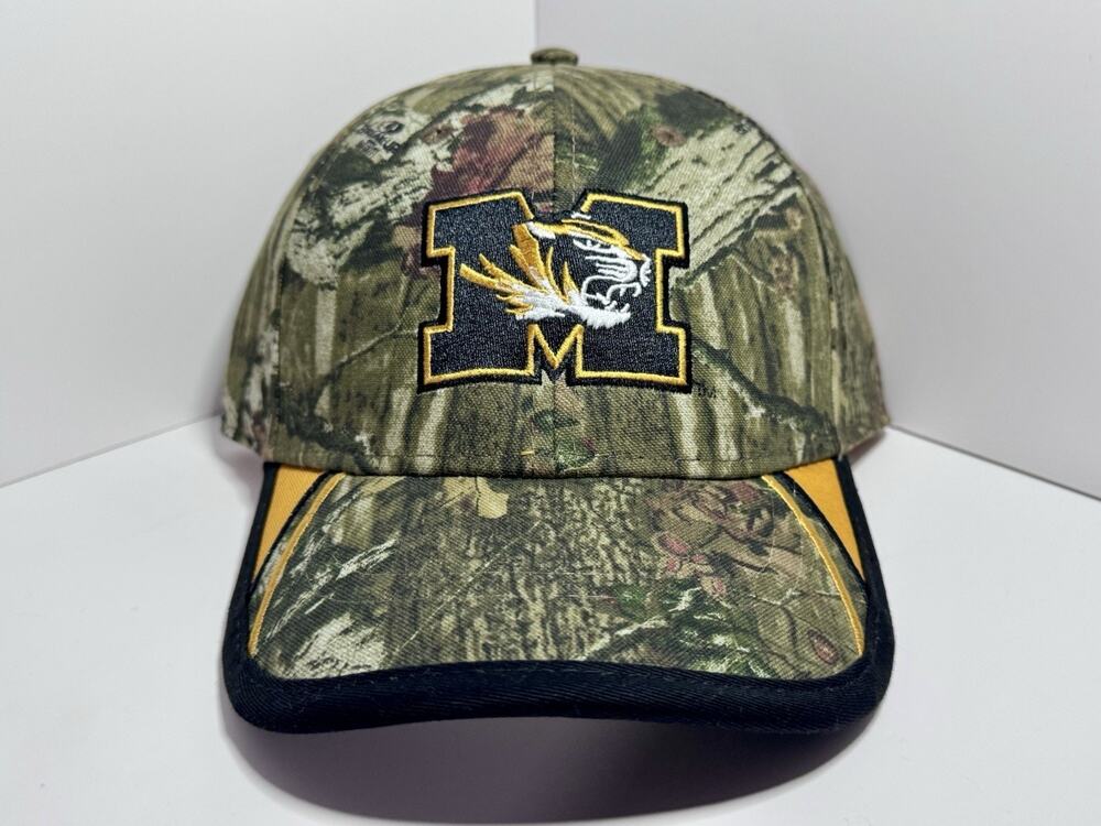 University of Missouri Mossy Oak Adjustable Hat Mizzou Tigers